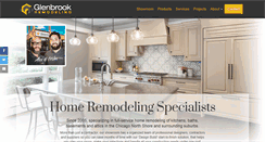 Desktop Screenshot of glenbrookremodeling.com